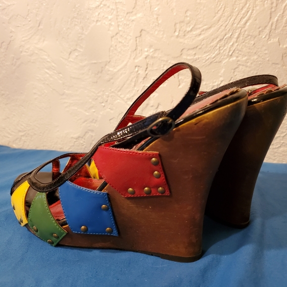 Naughty Monkey Rainbow Wedges - Picture 3 of 5